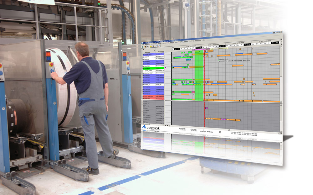 Alle Teilnehmer im Werk angebunden 4 Alle Teilnehmer im Werk angebunden