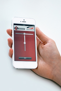 Intuitive Steuerung über Handy-Bedienoberflächen