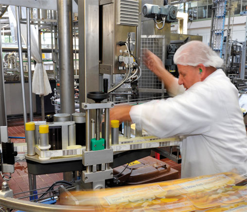 Kennzeichnungsvielfalt an der Drucklinie