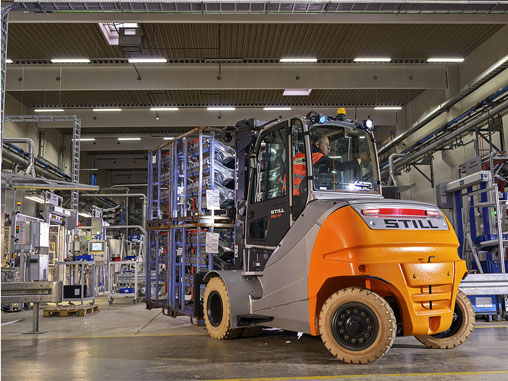 Sensorgesteuertes Flottenmanagement