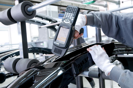 Funkgesteuerte Warenflüsse