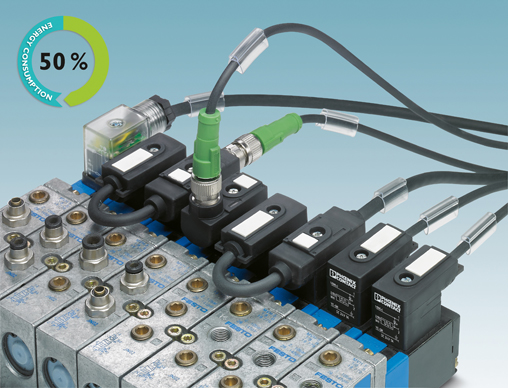 Mit Reduzierfunktion am Ventilstecker Strom sparen