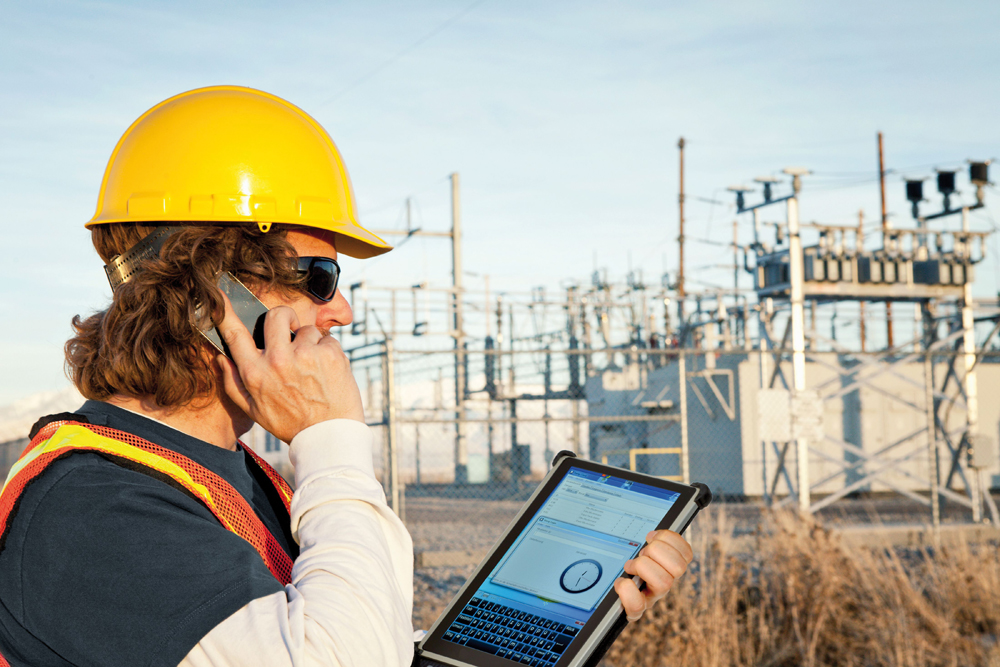 Die Plattform in der Hand