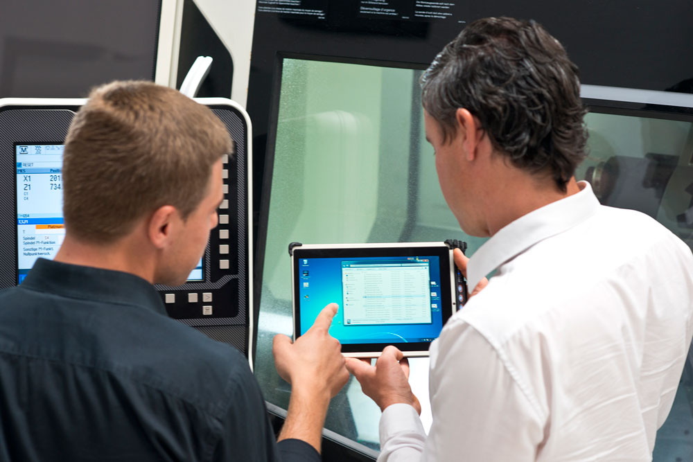 Industrielle Vernetzung per Tablet-PC 5 Industrielle Vernetzung per Tablet-PC