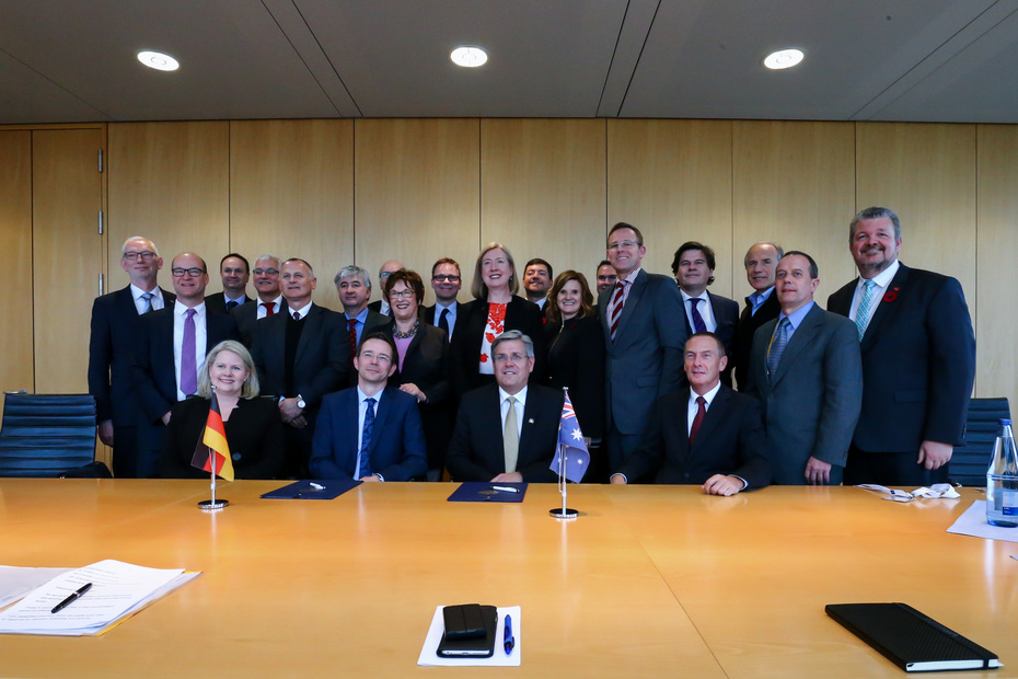 Deutsch-australische Kooperation vereinbart 4 Deutsch-australische Kooperation vereinbart