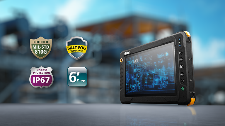 Tablet für explosionsgefährdete Umgebungen