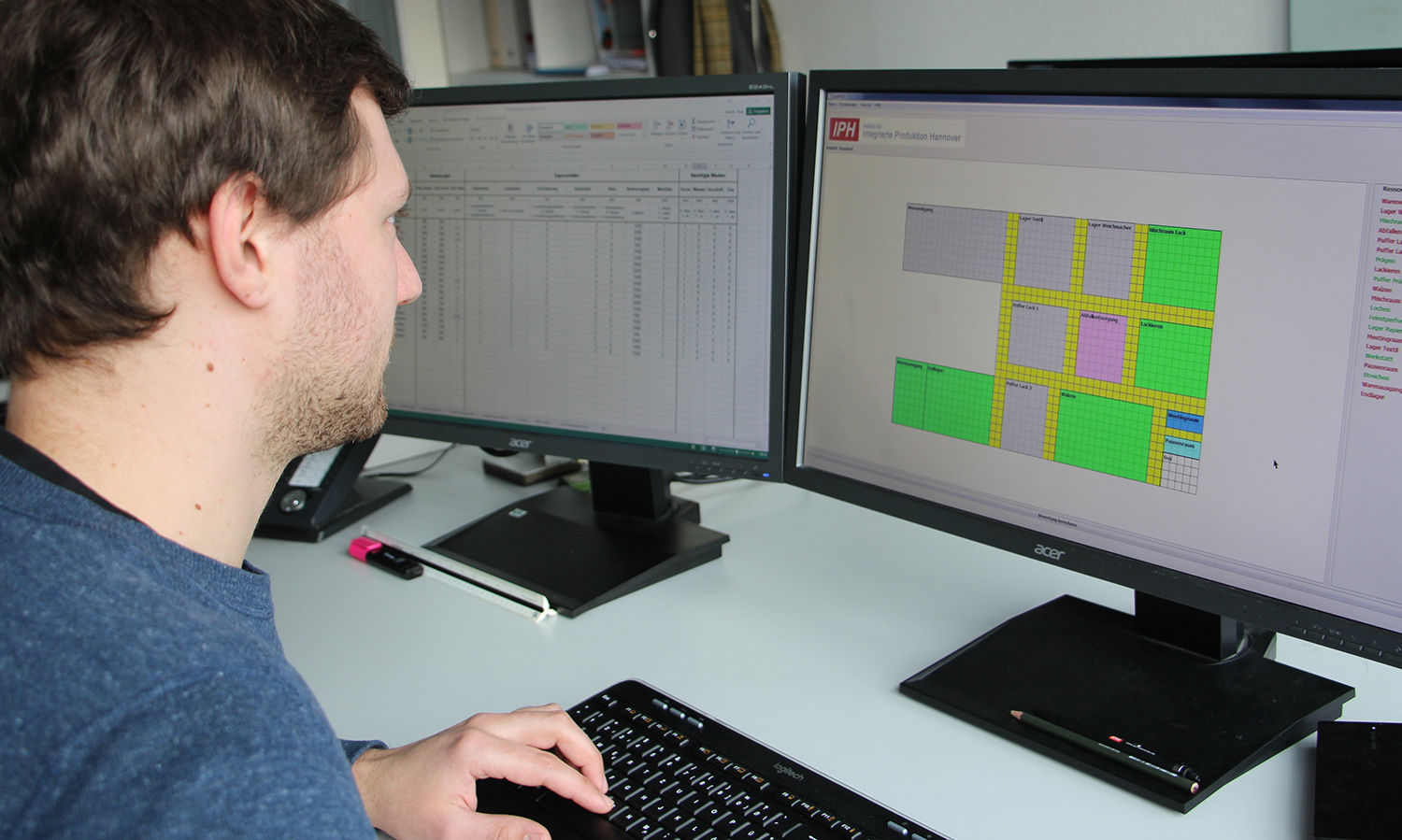 Das automatische Fabriklayout