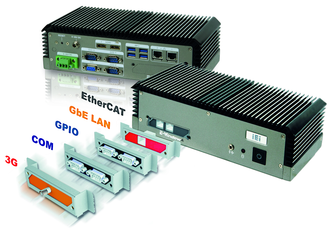 Aufrüstfreudiger Embedded-PC mit 4k-Ausgängen