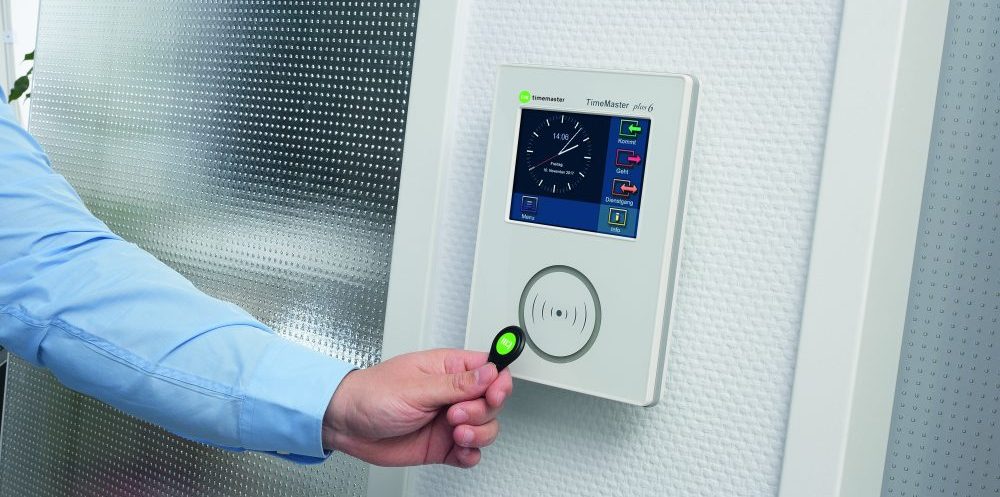 Kontaktlos einstempeln