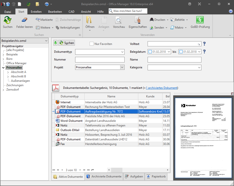 Dokumentenrevision per Blockchain abgesichert 4 Dokumentenrevision per Blockchain abgesichert