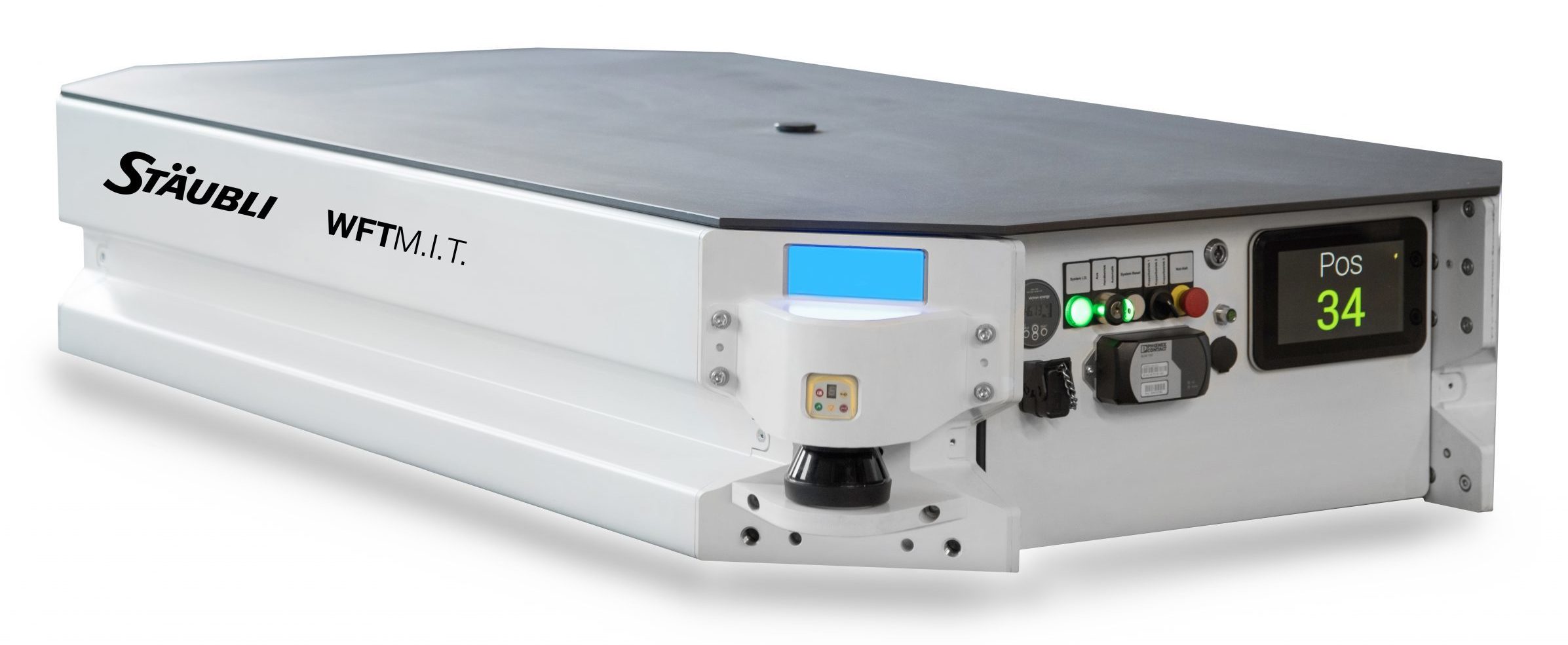 Transportfahrzeug zur automatischen Materialversorgung