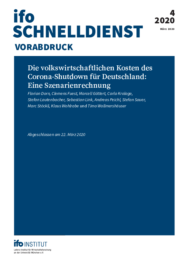 Corona-Krise könnte Hunderte von Milliarden Euro kosten 6 Corona-Krise könnte Hunderte von Milliarden Euro kosten
