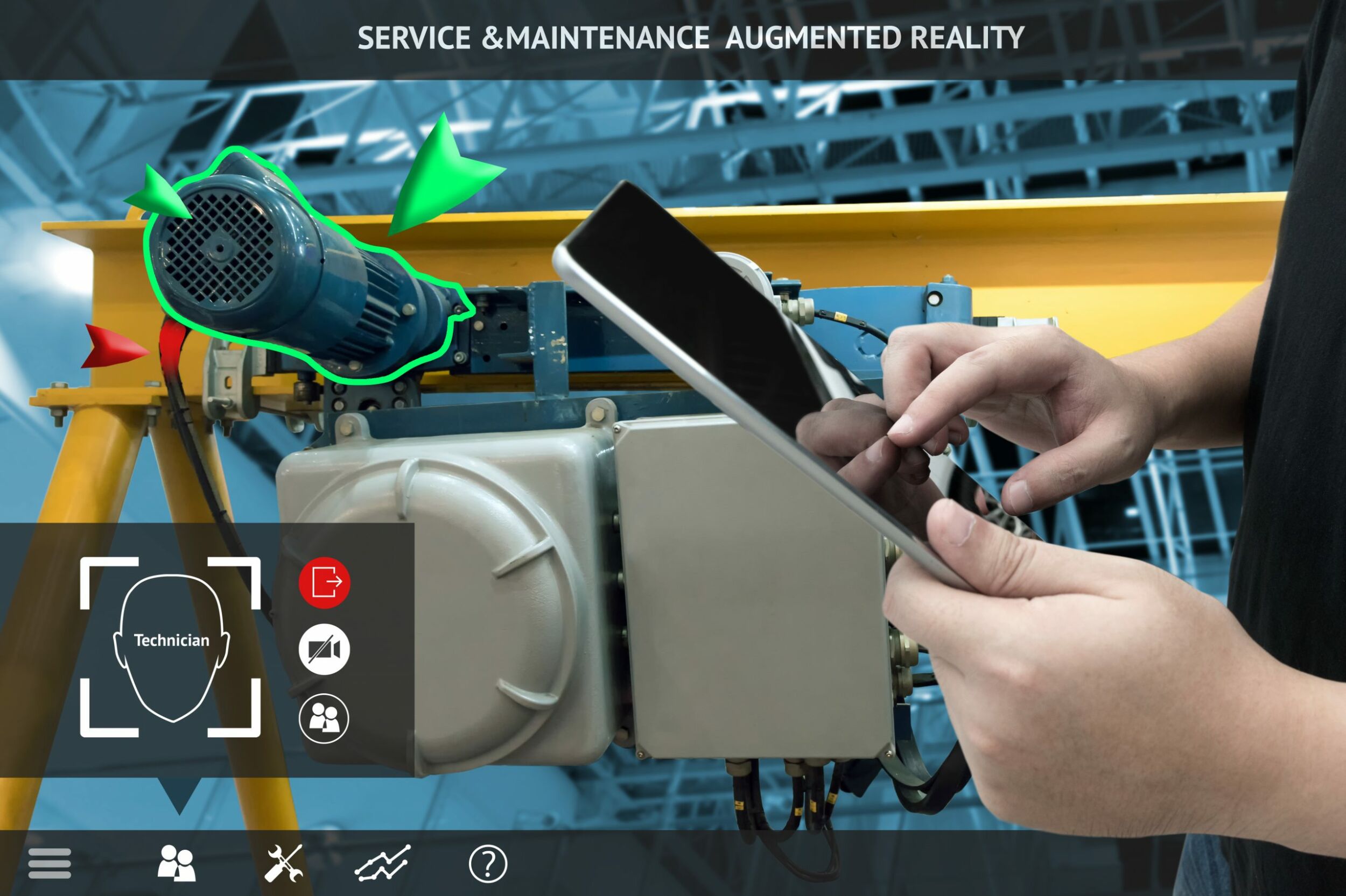 Datenbrillen reparieren keine Maschinen