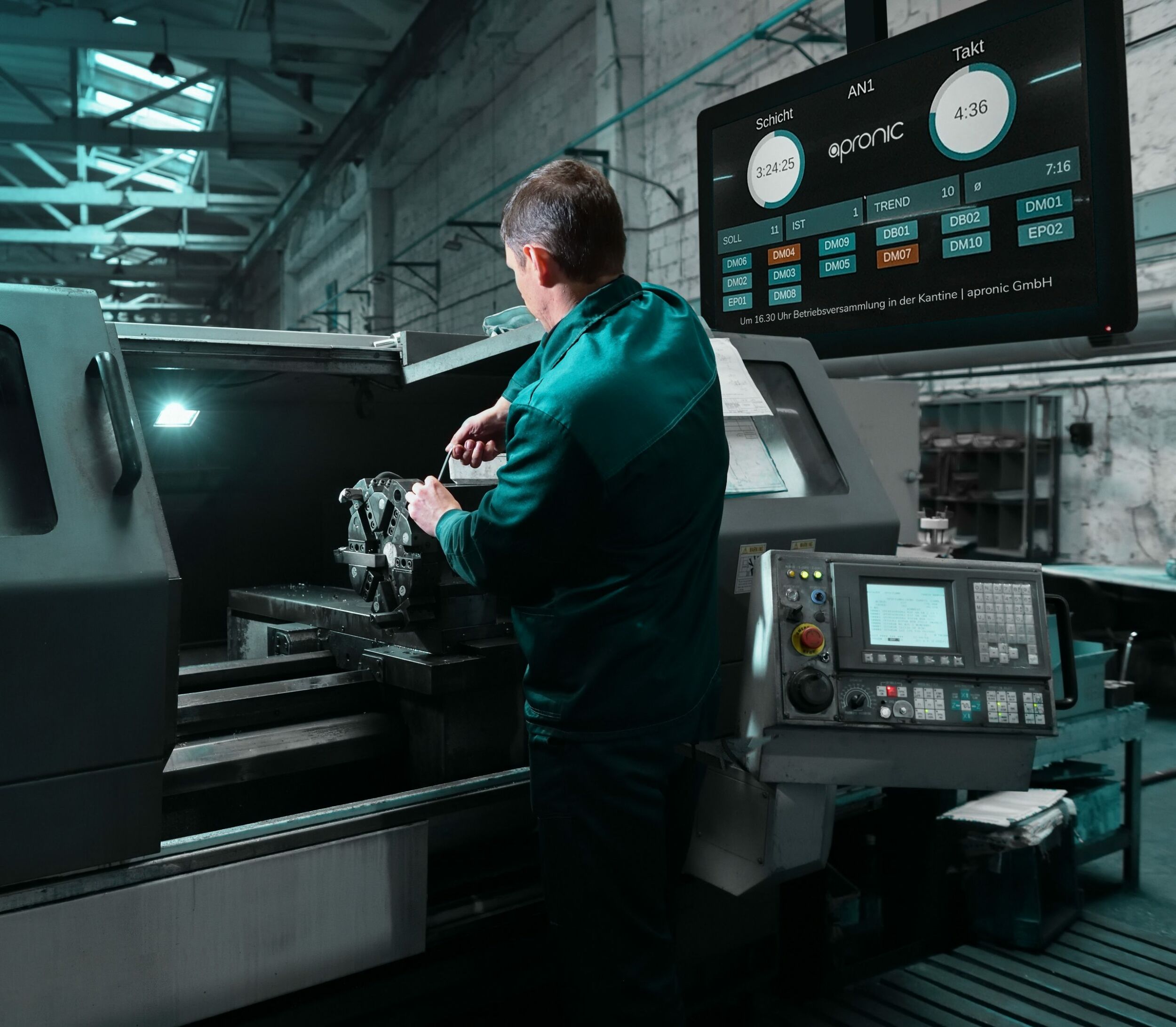 Maschinenstillstand als wichtige Lektion 6 Maschinenstillstand als wichtige Lektion