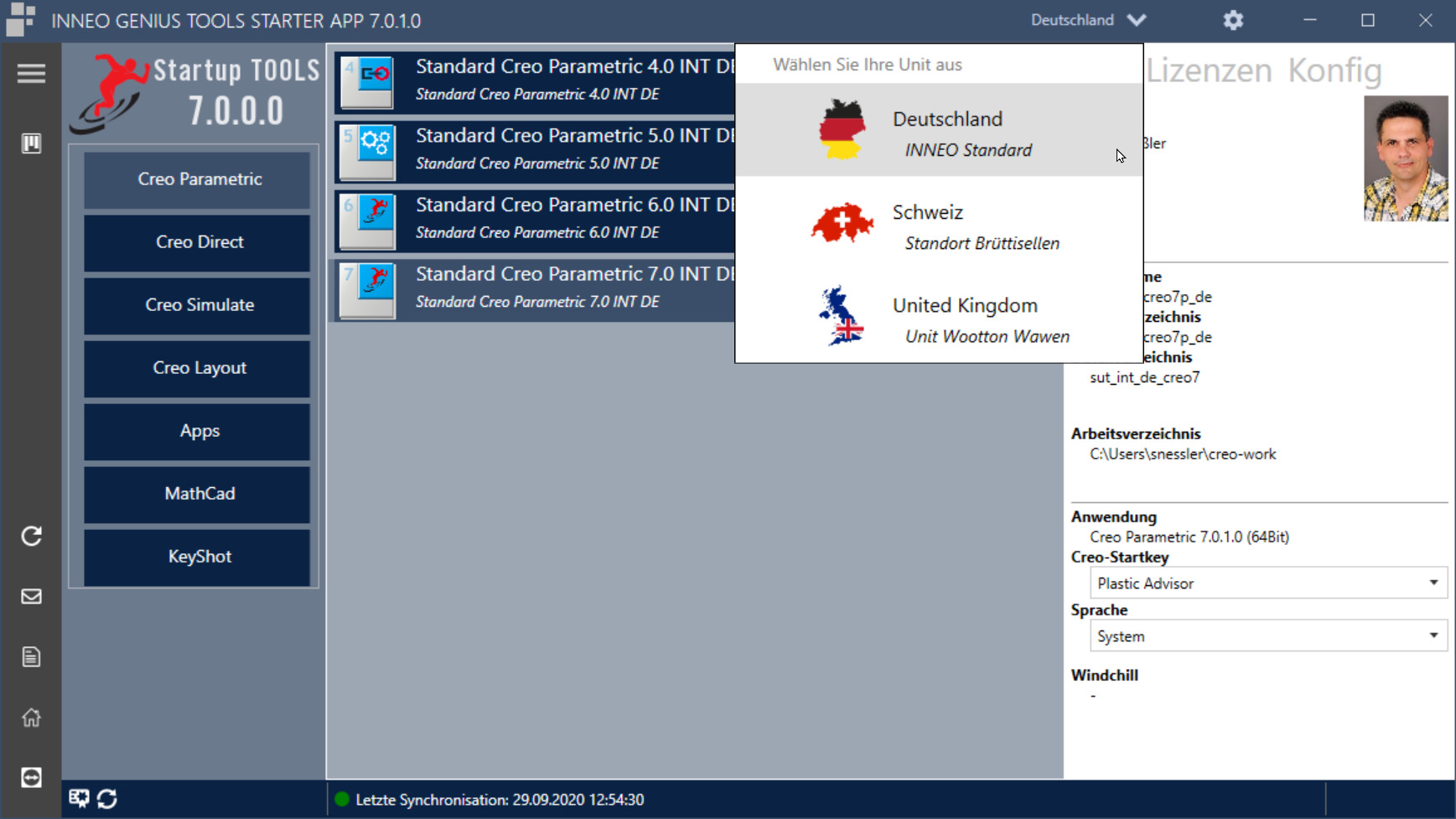 Startup Tools von Inneo unterstützen Creo 7.0 3 Startup Tools von Inneo unterstützen Creo 7.0