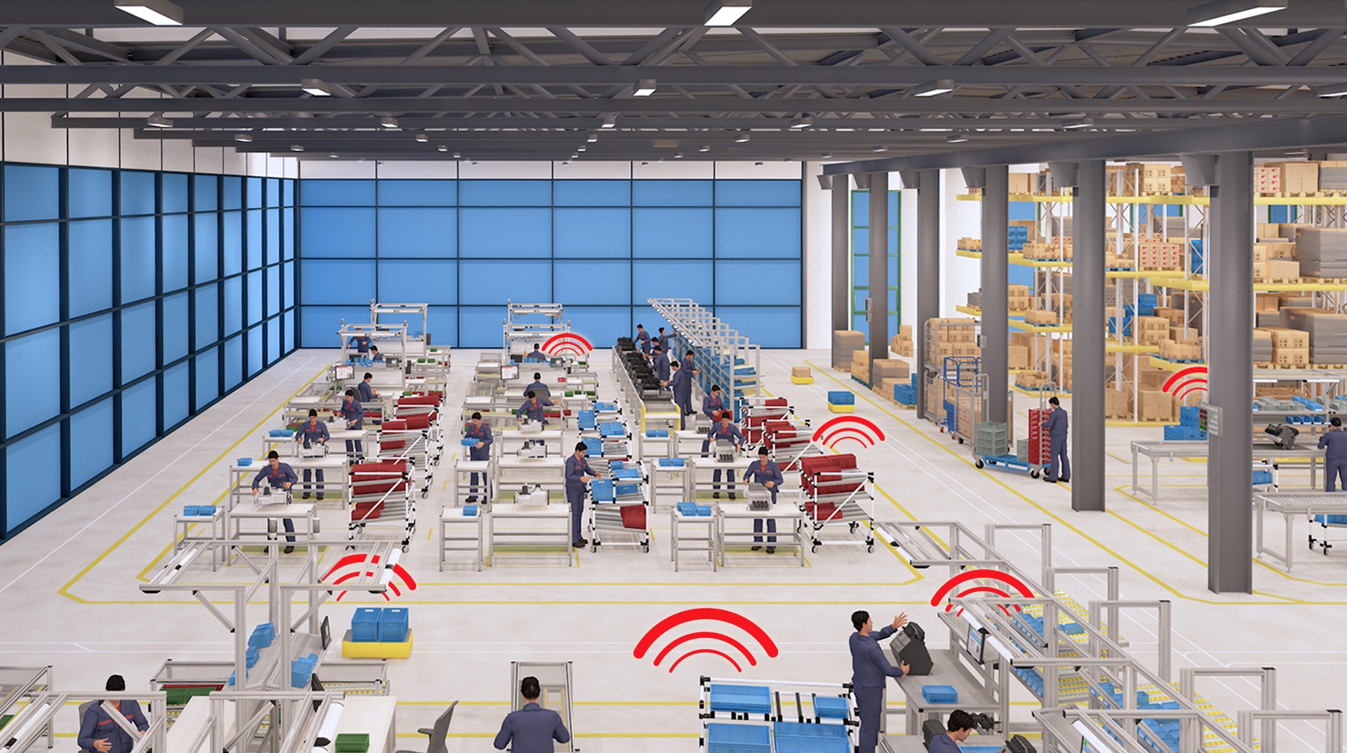 FTS und eKanban auf gleicher Frequenz