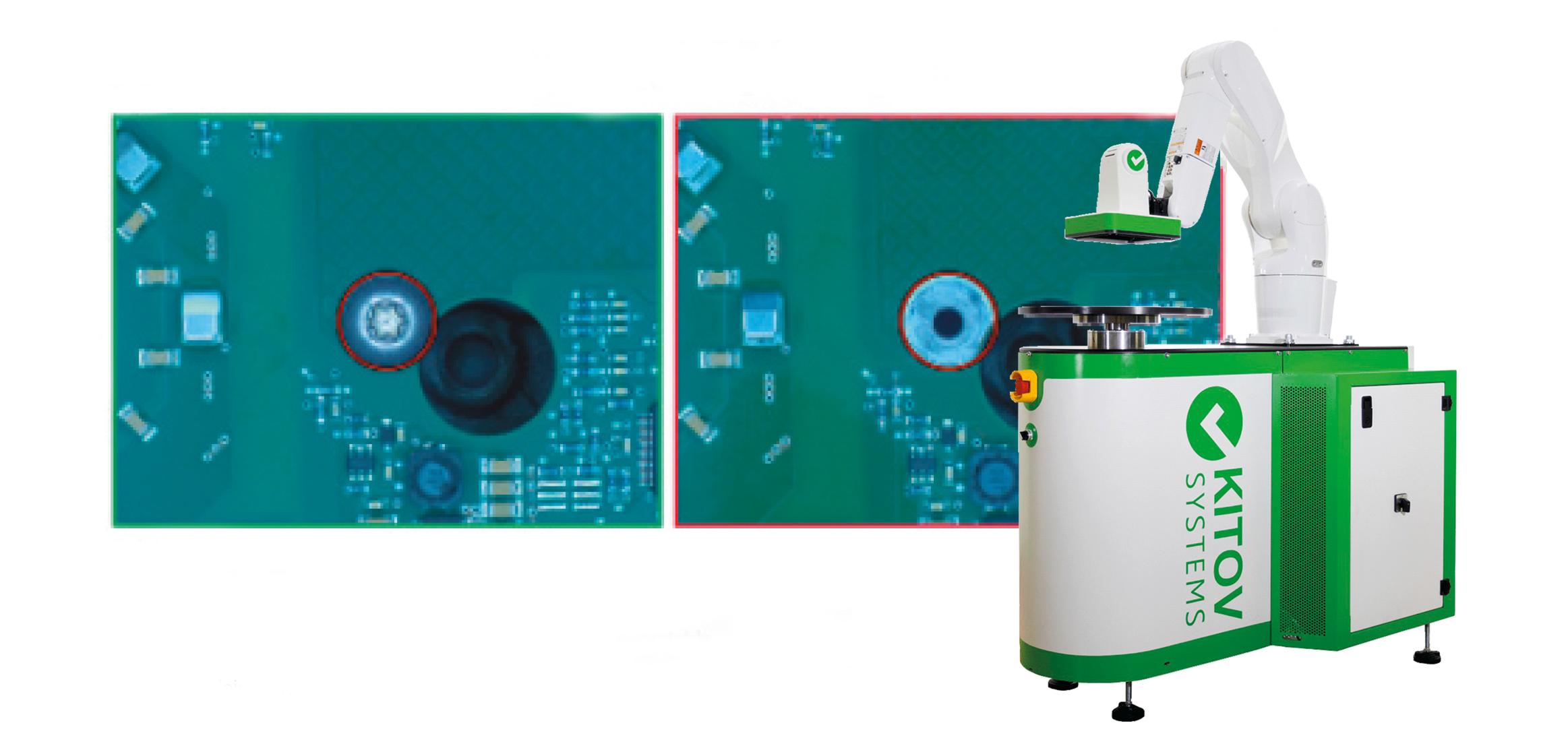 Der Prüfroboter mit dem scharfem Blick