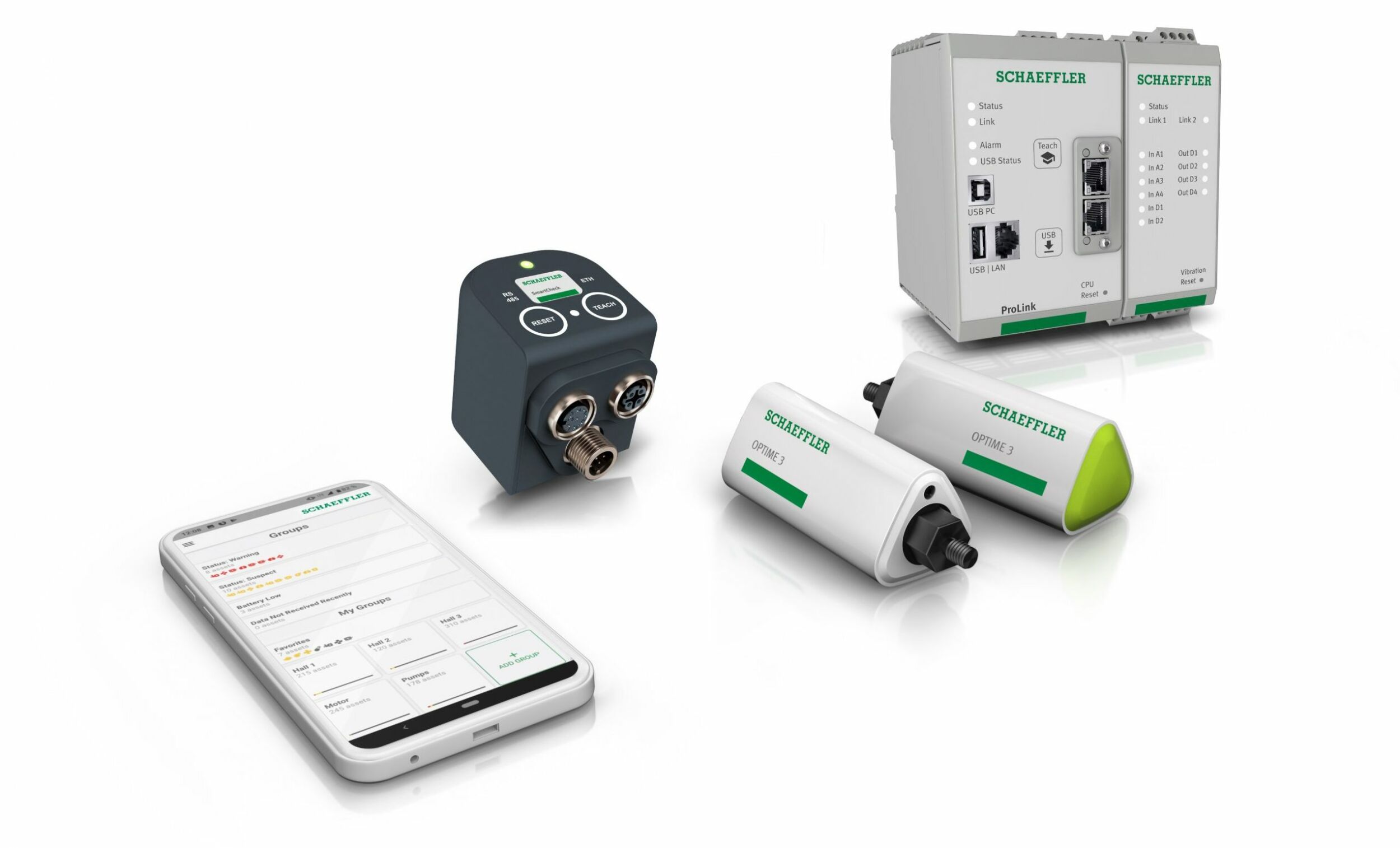 Schaeffler überarbeitet Zustandsüberwachung Optime 7 Schaeffler überarbeitet Zustandsüberwachung Optime