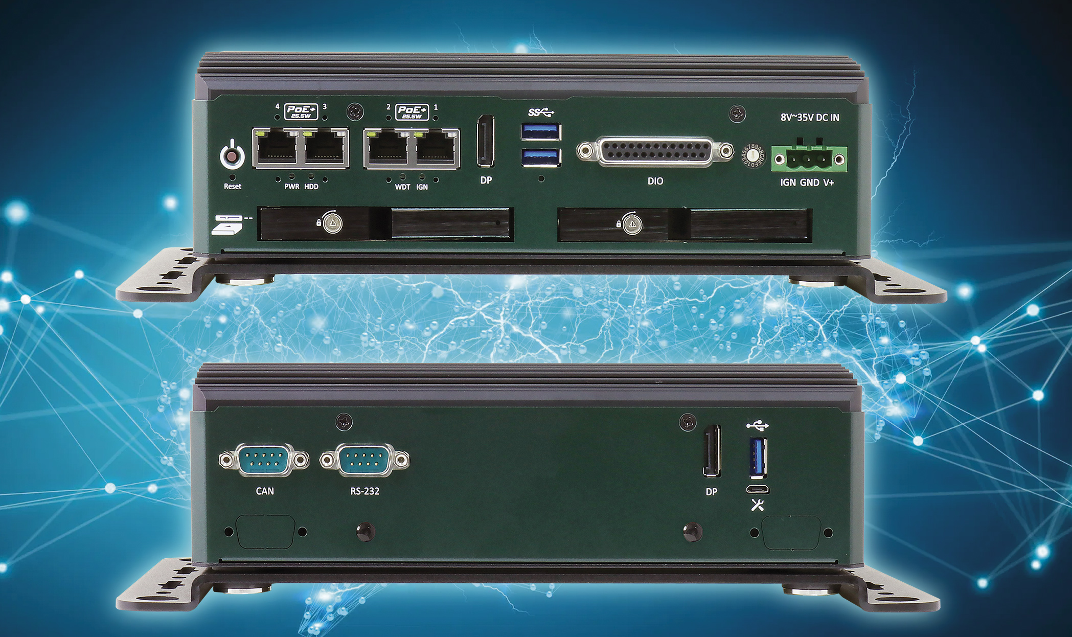 Kompakte KI-Plattform für Edge-Anwendungen 9 Kompakte KI-Plattform für Edge-Anwendungen