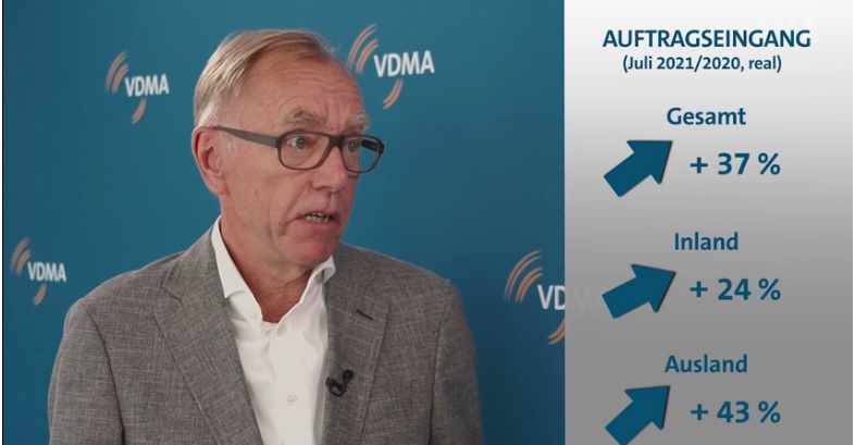 Bestellungen im Maschinenbau im Juli steigen kräftig 12 Bestellungen im Maschinenbau im Juli steigen kräftig
