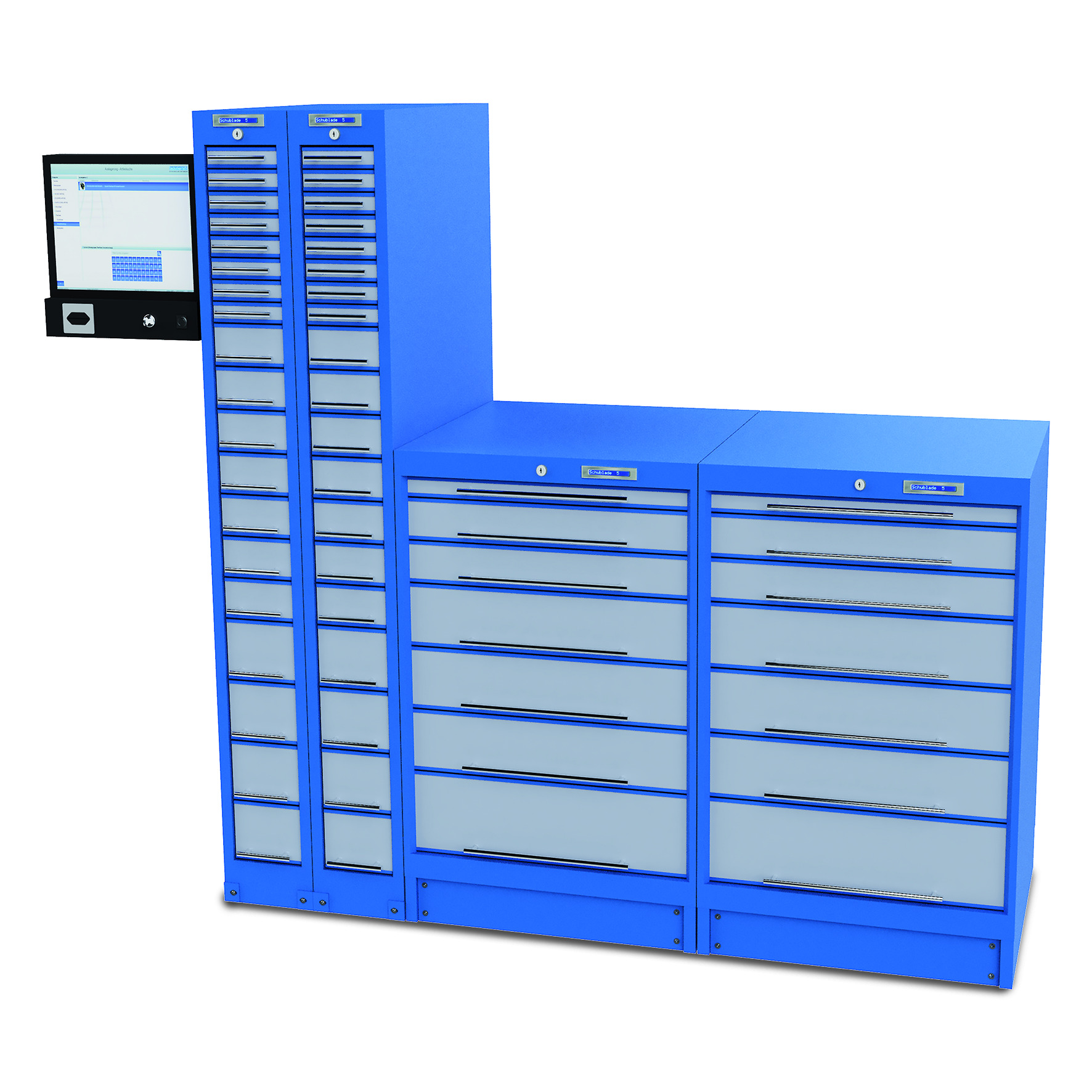 MES-vernetzte Werkzeugschränke