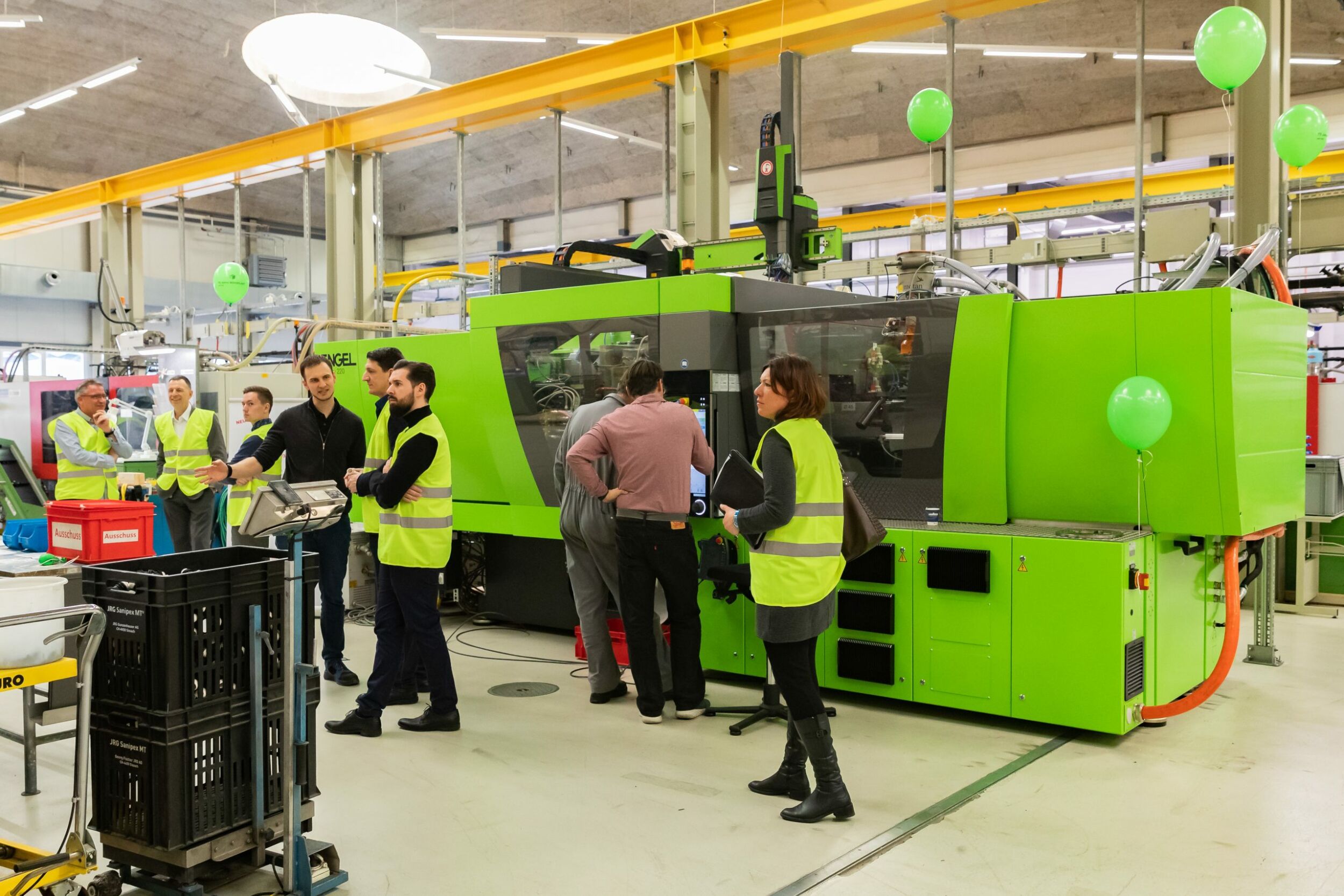 Komplexe Formen gemeinsam abgestimmt