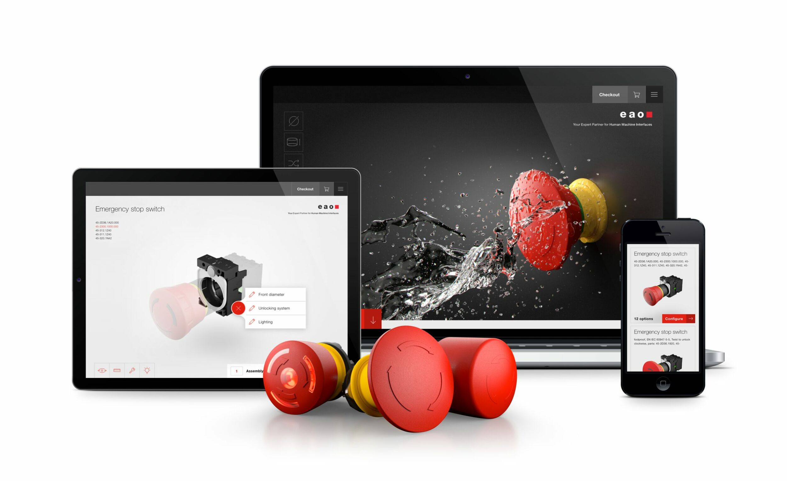 Produktkonfigurator in Raytracing-Optik