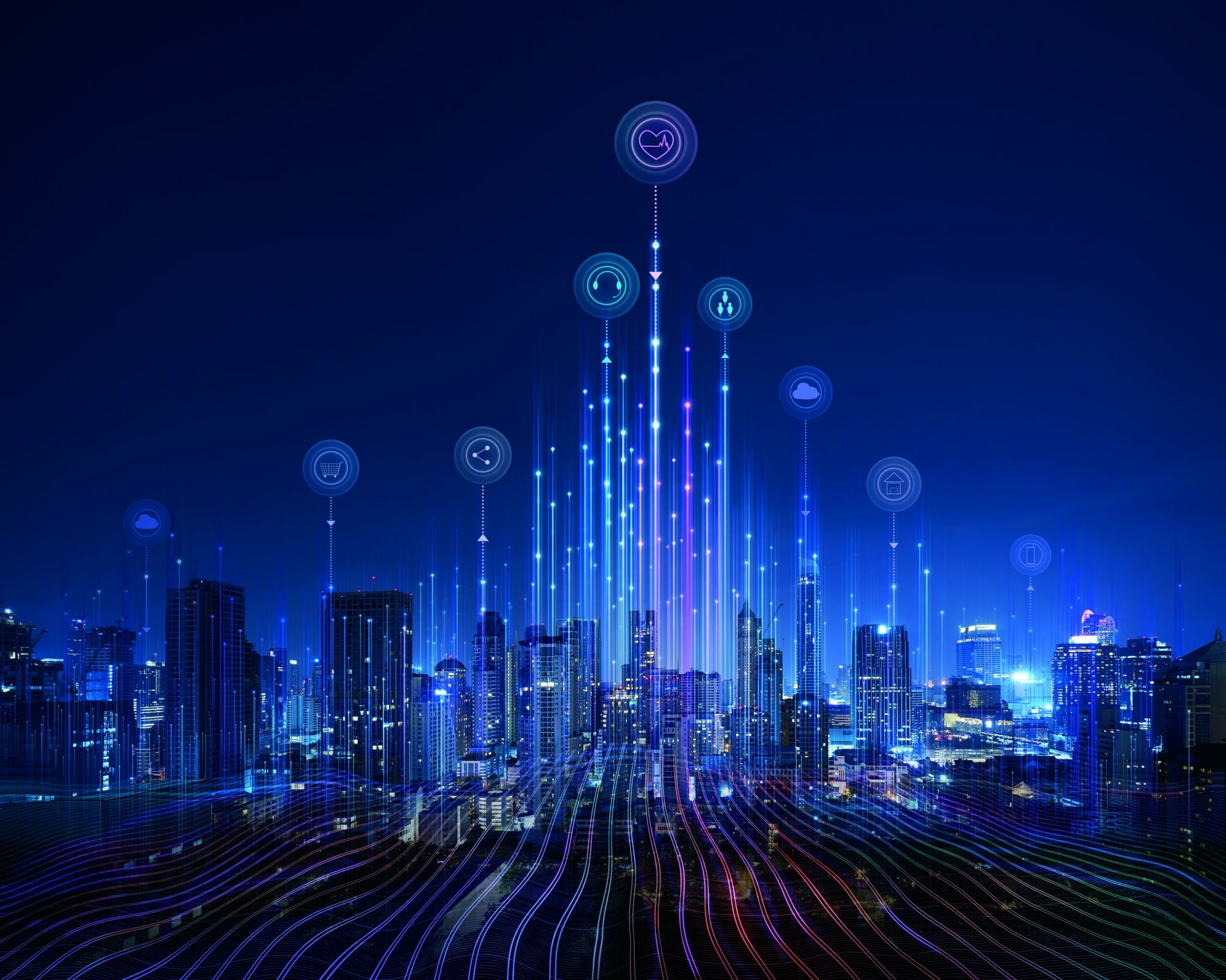 Universelle Schicht mit Ethernet gebildet