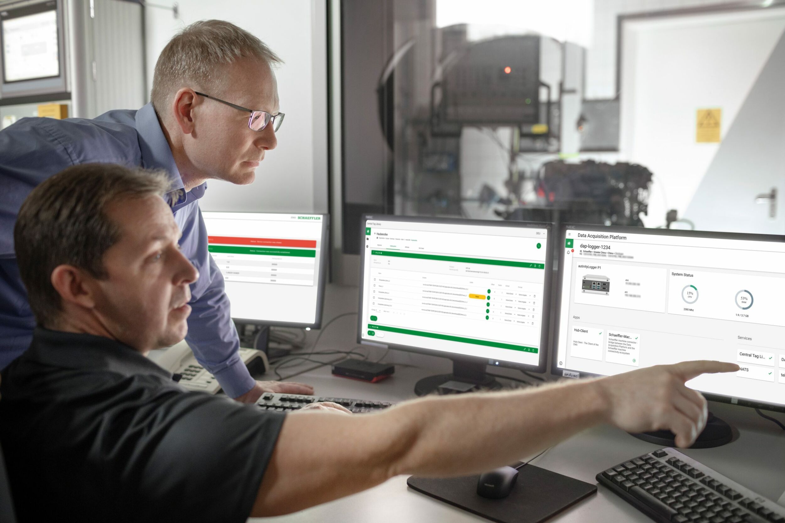 Maschinendaten weltweit standardisiert erfassen