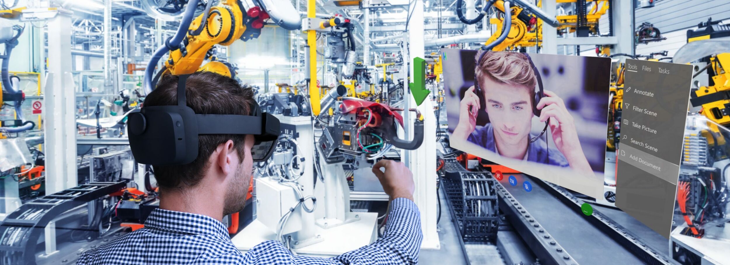 Service mit der Datenbrille