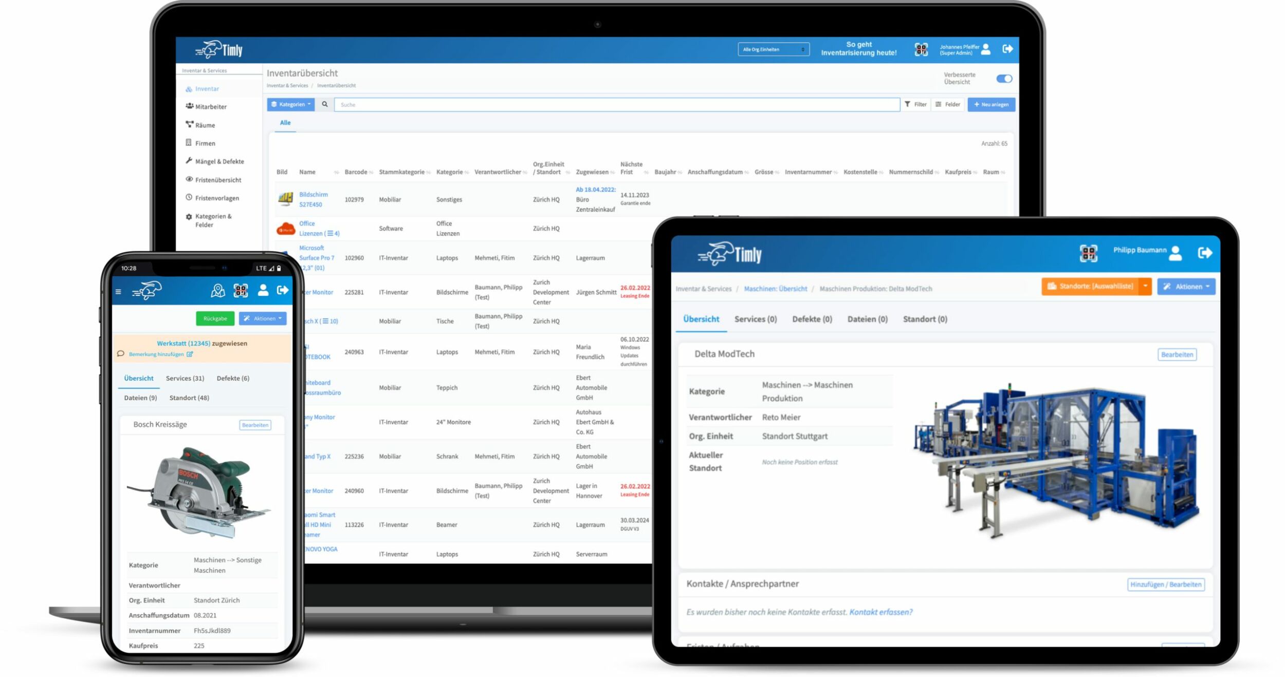 Mit Wartungssoftware immer im Bilde