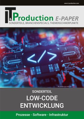 2023 Titel ePaper Low Code Entwicklung