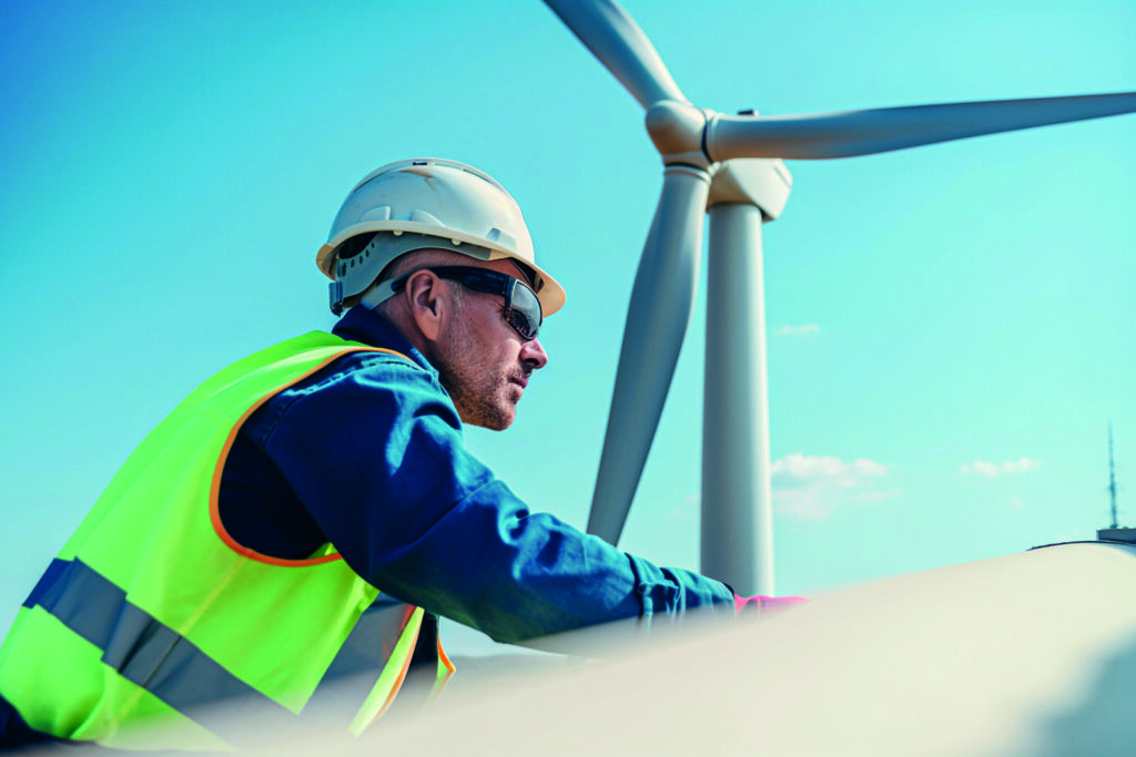 Industrien wie die Windenergiebranche z&auml;hlen zu den Abnehmern von Stauff-Produkten.