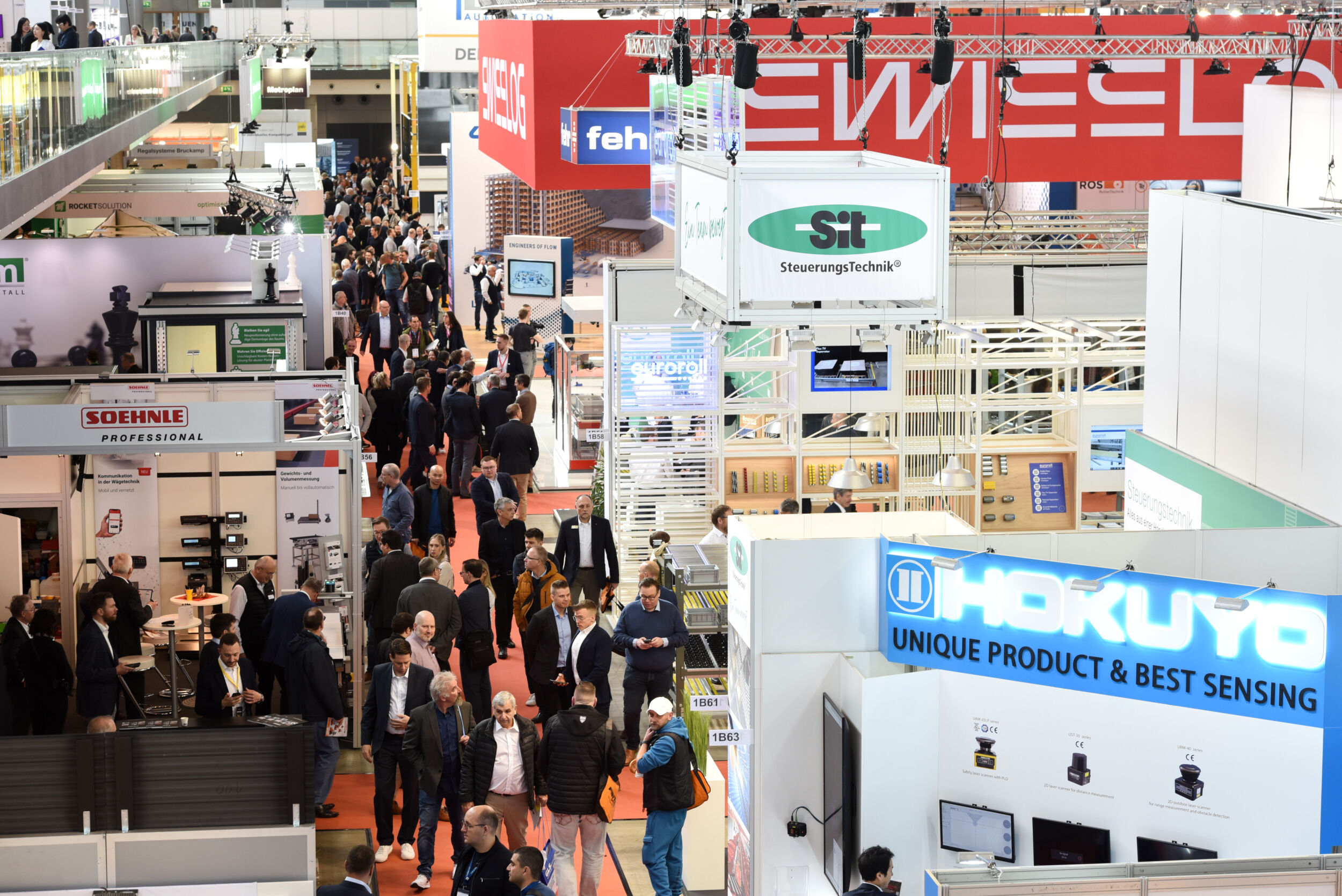 Logimat mit Besucherwachstum 5 Logimat mit Besucherwachstum