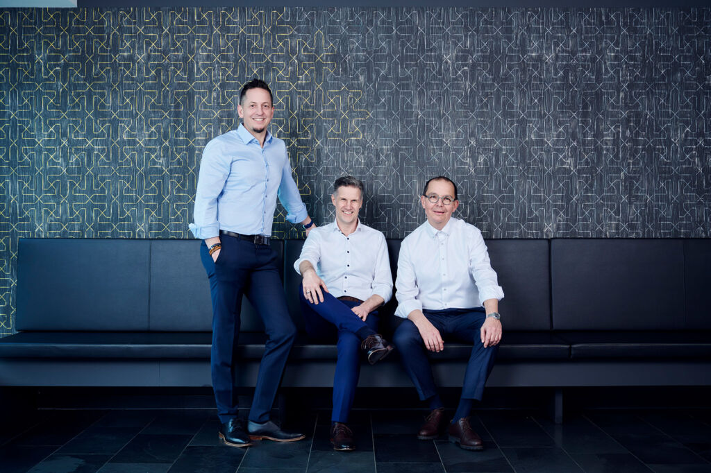 Drei Prokuristen für Knapp Systemintegration 1 03 KNAPP Leoben Prokuristen Rosspei 20240404131632