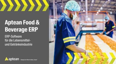 Aptean Food & Beverage ERP – Erste Wahl für die Lebensmittelbranche