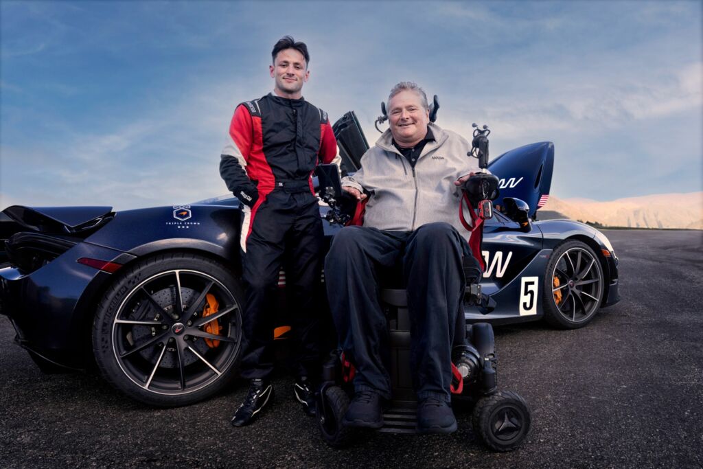 Sam Schmidt mit Sohn Spencer Schmidt