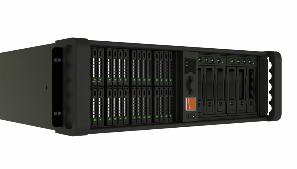 HCI-Appliance mit All-in-one-Nodes
und IT-Security onboard 1 www.saytec.eu