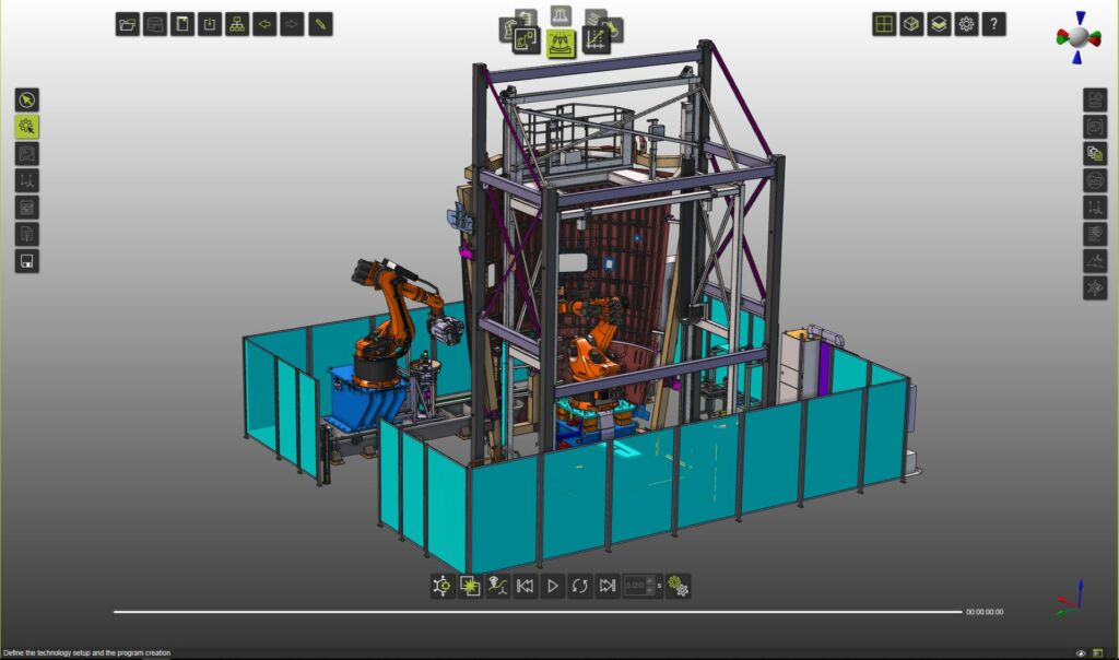 Virtuelle Kontrollvalidierung bei Airbus Atlantic 2 "Die Zielsetzung war eine möglichst genaue digitale Simulation der Realität, Verkürzung der Vorführ- und Justierzeiten im Werk und die Senkung von durch Ausschüsse und Fehler entstandenen Kosten", schildert Arnaud Varlet, Sales Manager bei Cenit.