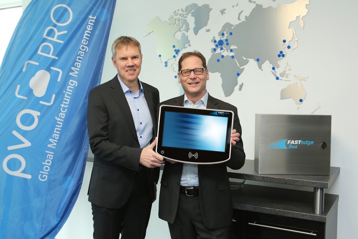 Cloudbasierte MES-Software plus Hardware von Fastec