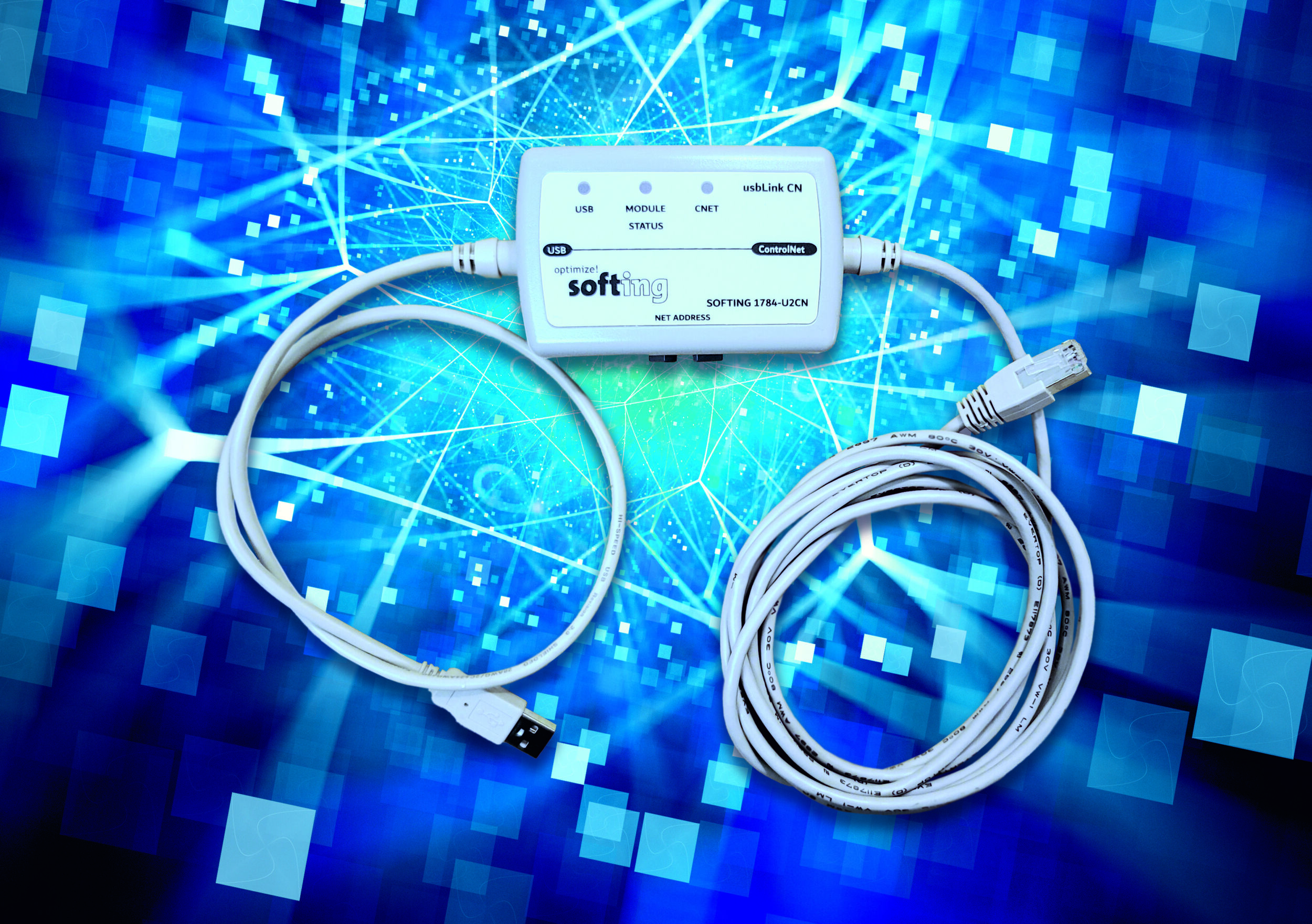 UsbLink CN verbindet mit ControlNet-Netzwerken