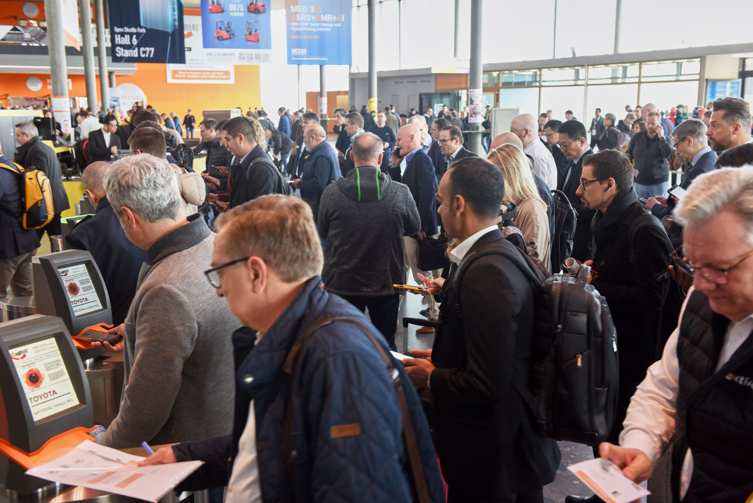Materialflüsse im Stress,Fachmesse im Aufwind