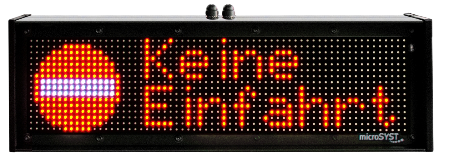 LED-Informationssystem bei Agrana: Mehr Orientierung in der Anlieferzone