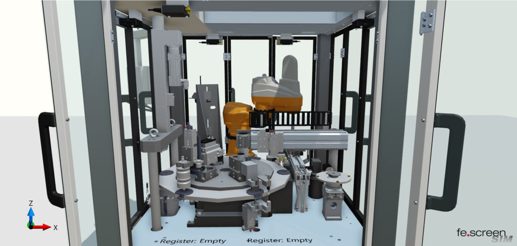 Mehr PS für den Sondermaschinenbau 2 Auch bei der Inbetriebnahme kleinerer Anlagen und Roboterzellen hilft die Software.