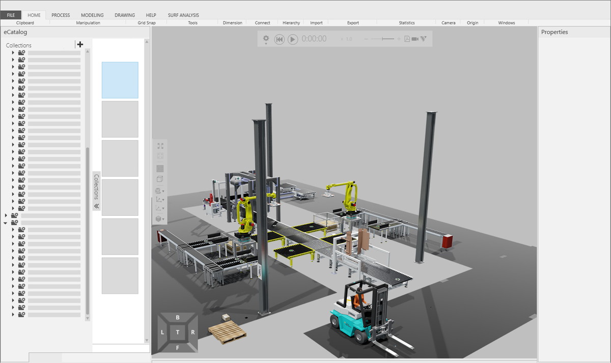 Produktionssysteme vor dem Bau testen und optimieren