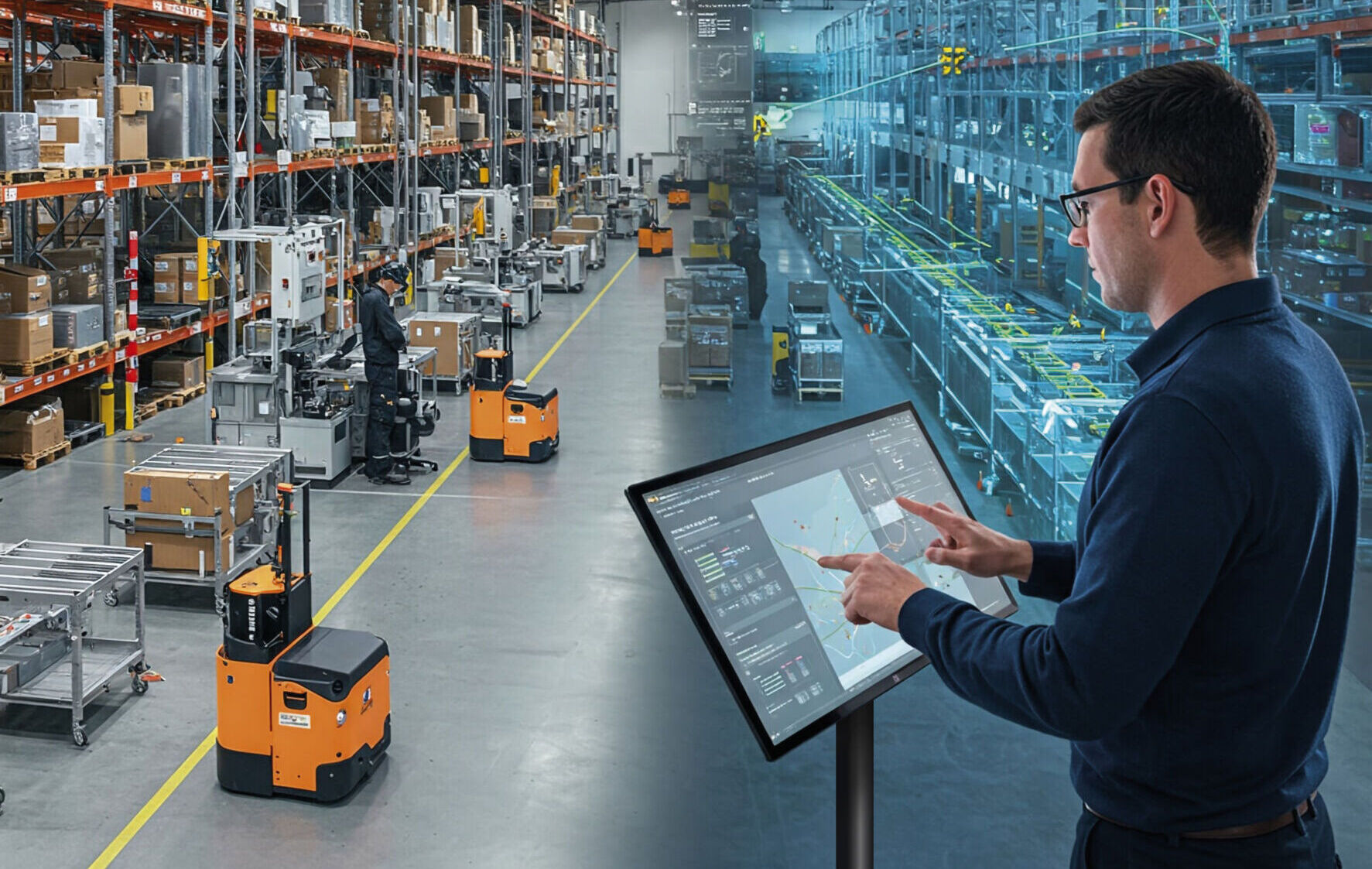 Zukunftsfähige Fabrik- und Logistikplanung