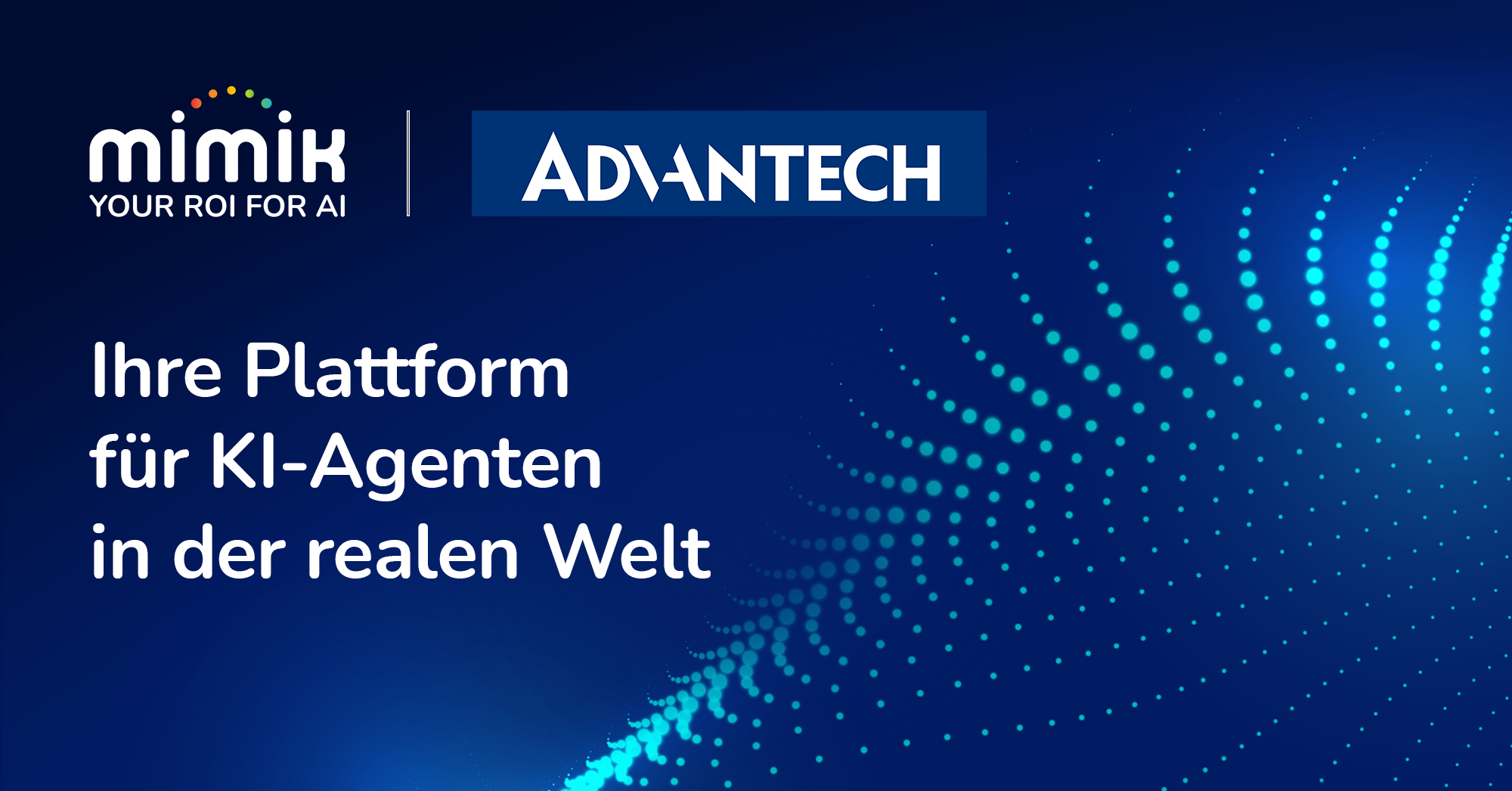 Advantech und Mimik kündigen Partnerschaft an 16 Advantech und Mimik kündigen Partnerschaft an