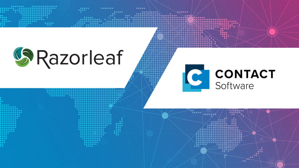 Contact Software und Razorleaf arbeiten zusammen 1 CONTACT Software und Razorleaf schl 20250828100643
