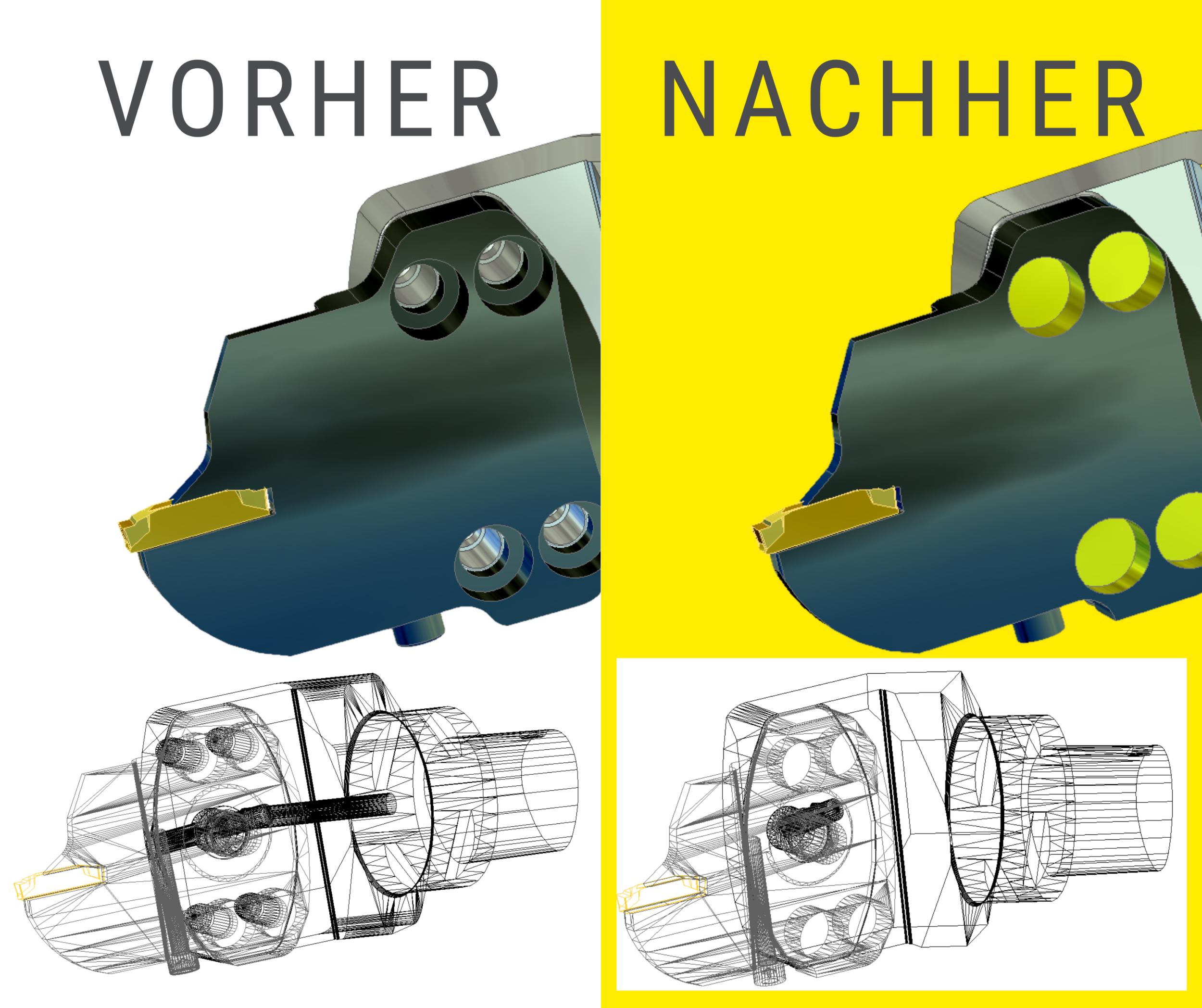 Coscom-Modul optimiert CAD-Werkzeugdaten