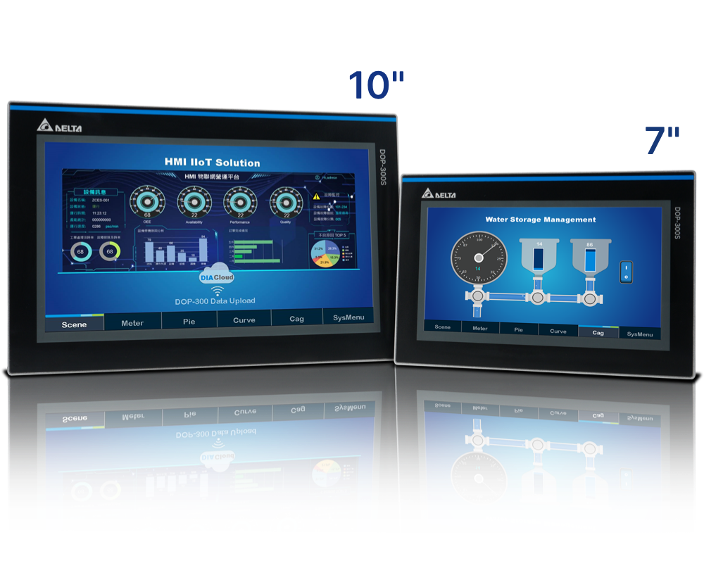 Neue HMIs von Delta